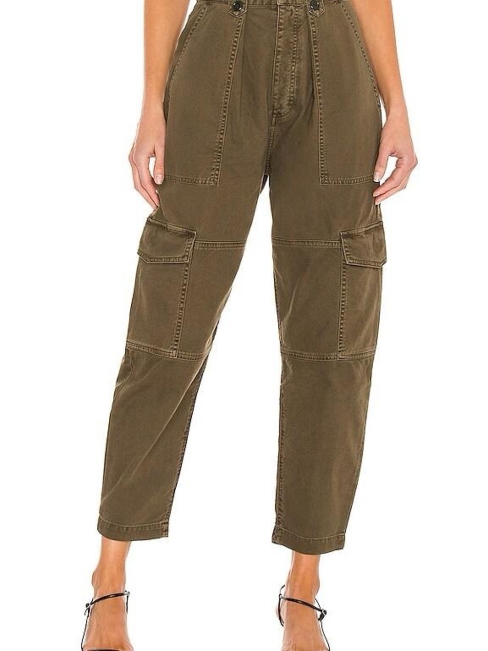 Agolde Olive Green Utility Cargo Pants